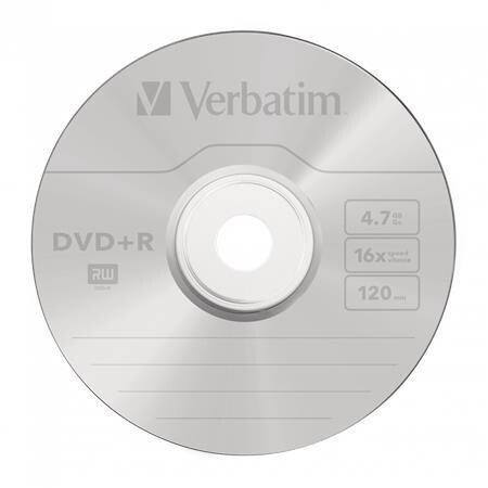 Verbatim DVDV+16B10 16x heng. 10db/cs DVD+R