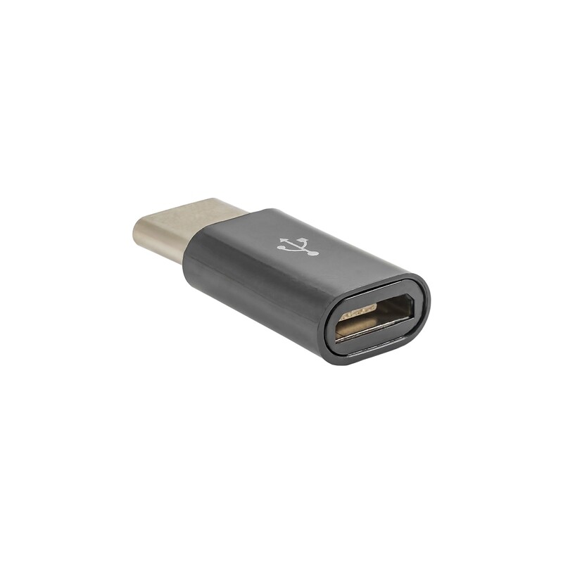 Akyga AK-AD-46 USB-C->MicroUSB (M/F) Átalakító
