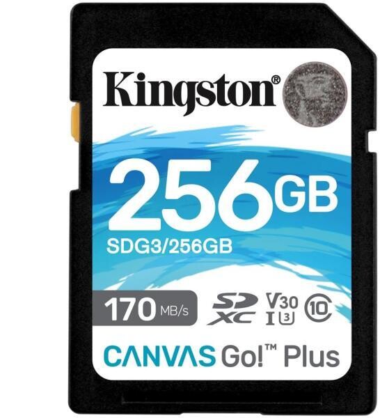 Kingston 170R U3 V30 MicroSD 256GB SDXC Memóriakártya