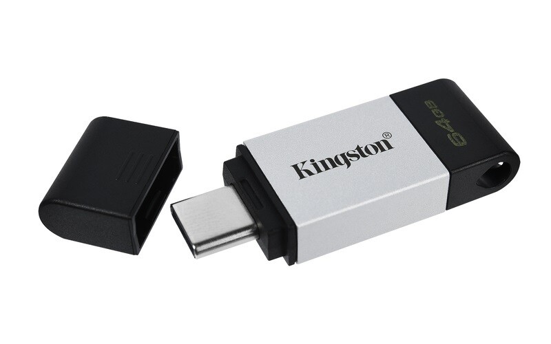 Kingston 64GB DT80 USB3.2C Pendrive