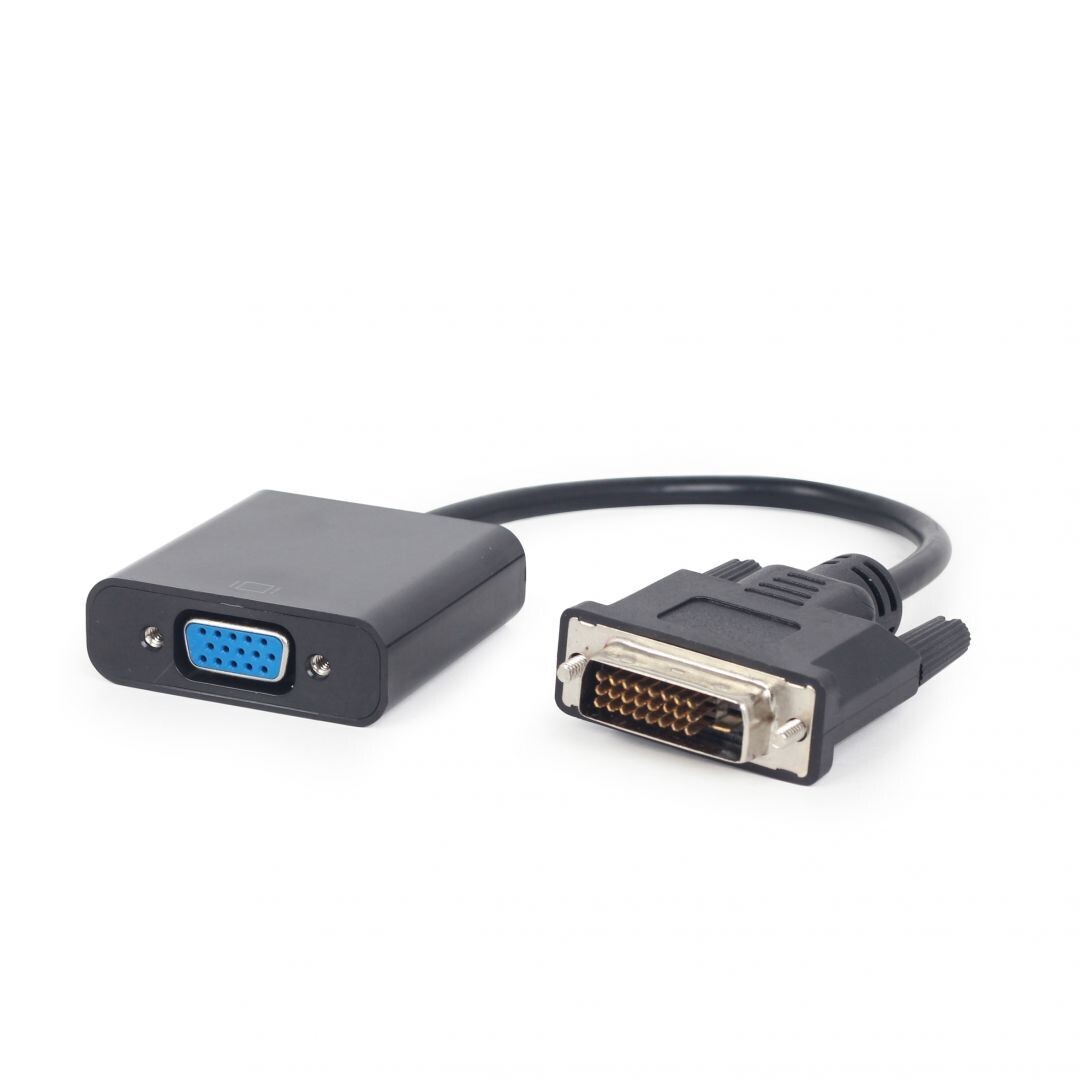 Gembird DVI-D-&gt;VGA 0,15m Átalakító