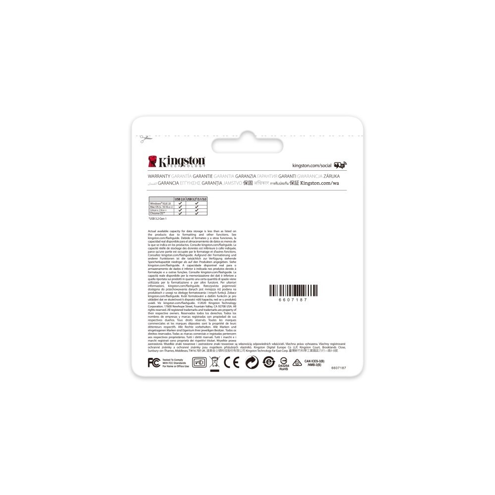 Kingston 128GB  Kyson DTKN USB3.2 Pendrive