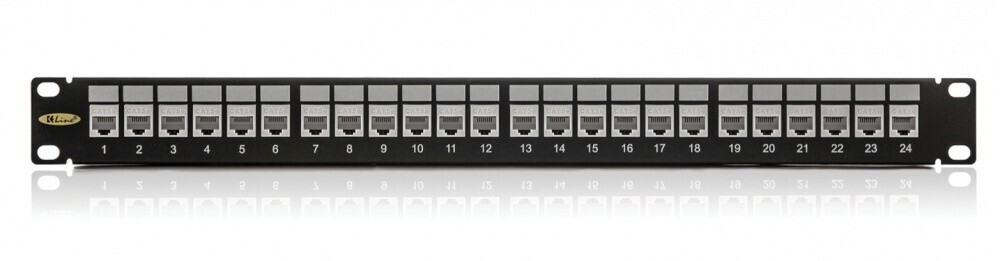 Keline UTP CAT5E 24p. patch panel 606030