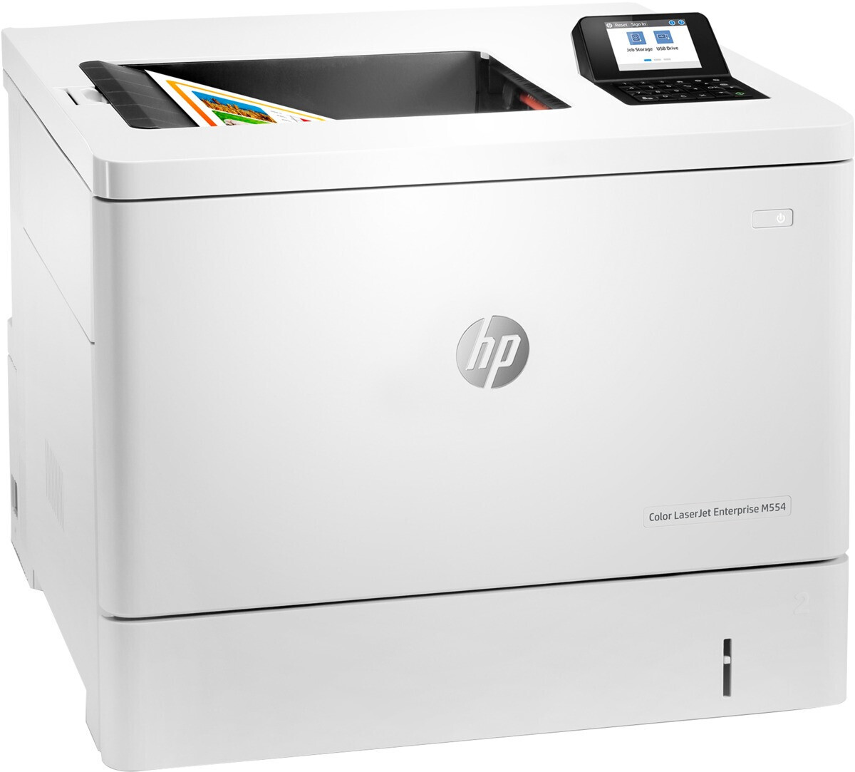 HP Color LaserJet Enterprise M554dn színes lézer egyfunkciós nyomtató
