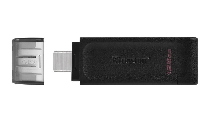 Kingston 128GB DT70 USB-C 3.2 Gen.1. Pendrive