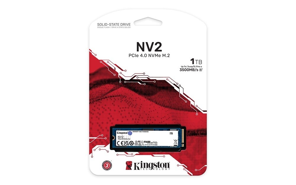 KINGSTON SNV2S/1000G NV2 M.2 PCIE NVME m.2 SSD