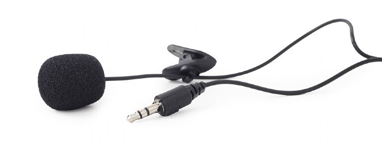 Gembird MIC-211B Felcsíptethetős mikrofon