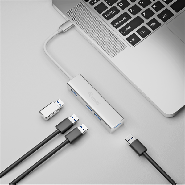 Equip-Life 128958 4 portos USB-C HUB