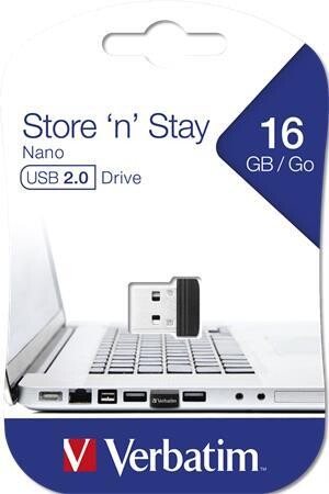 Verbatim UV16GN 16GB nano USB2.0 Pendrive