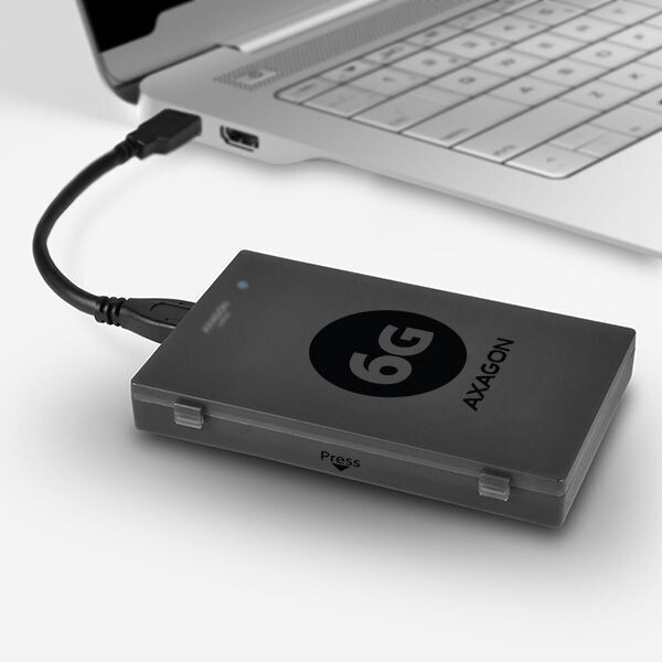 AXAGON ADSA-1S6 2.5&quot; USB3.0 SSD ház