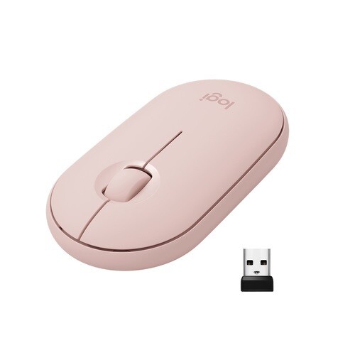 Logitech Pebble M350 rózsaszín Bluetooth Egér
