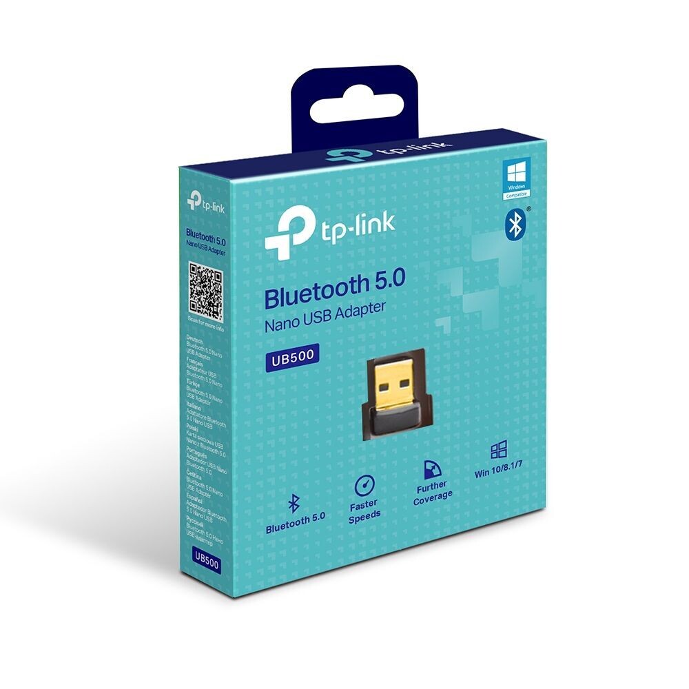 TP-LINK Bluetooth NANO adapter 5.0 USB 20m UB500