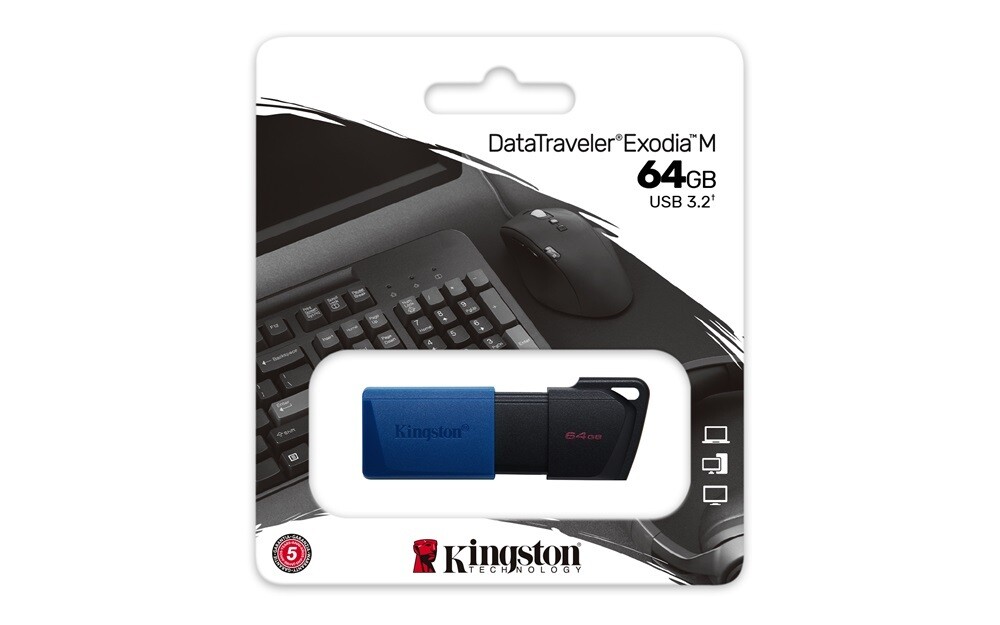 Kingston 64GB Exodia DTXM USB3.2 Pendrive