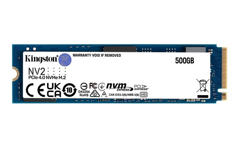 KINGSTON NV2 M.2 PCIE NVME SNV2S/500G m.2 SSD