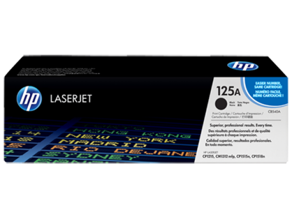 HP CB540A fekete no.125A Toner