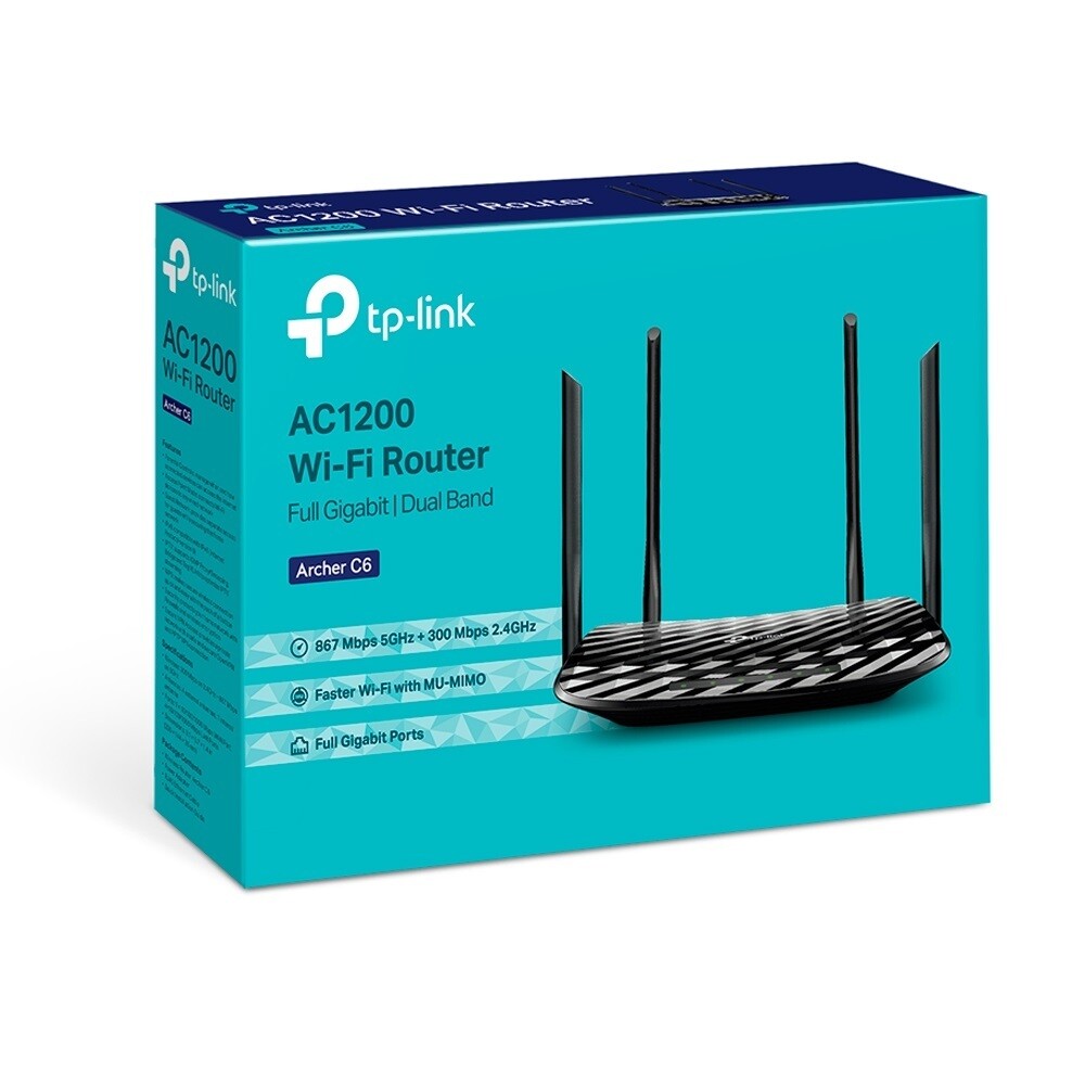TP-Link Archer C6 AC1200 Wireless Router