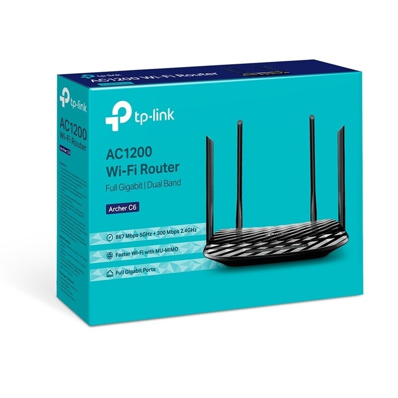 TP-Link Archer C6 AC1200 Wireless Router