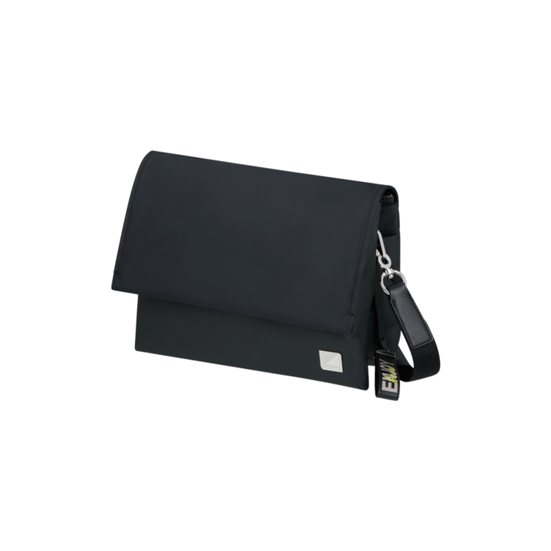 Samsonite Workationist Shoulder Bag Flap Black Női válltáska