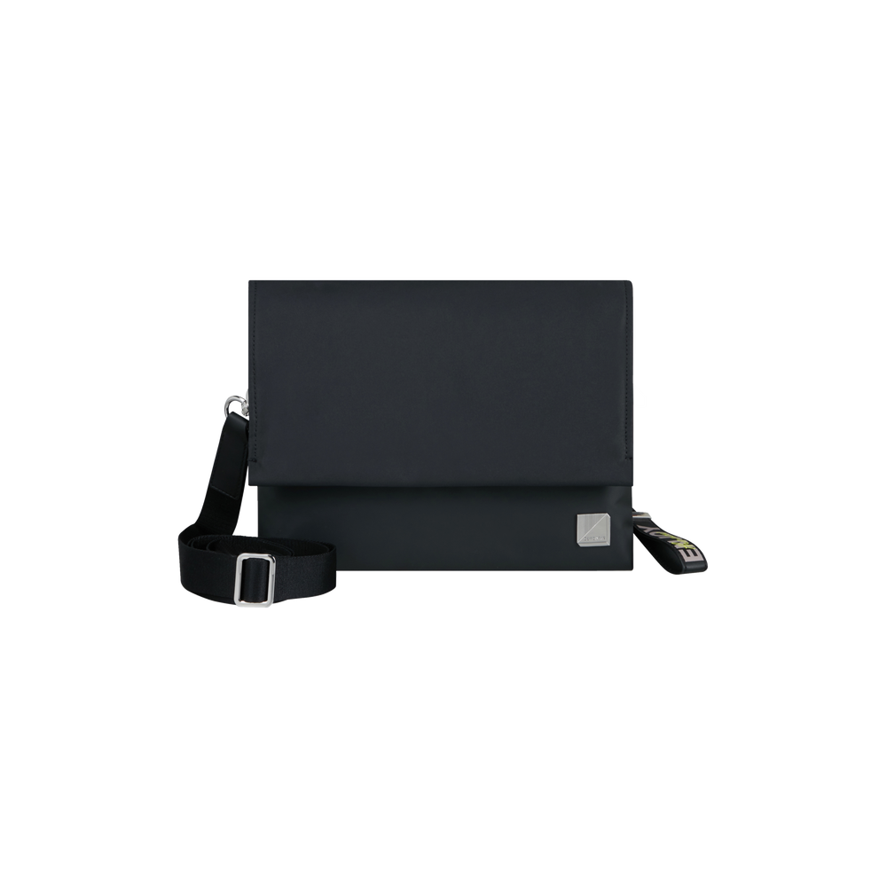 Samsonite Workationist Shoulder Bag Flap Black Női válltáska