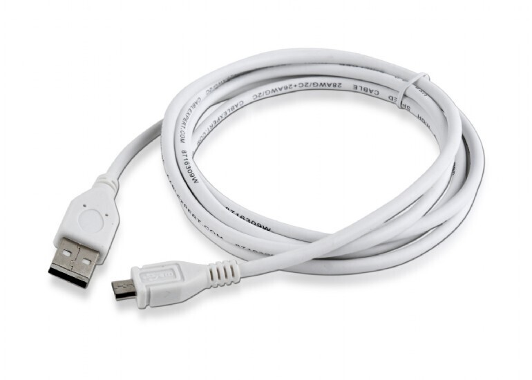Gembird CCP-mUSB2-AMBM-6-W USB A-microB 1.8m Kábel