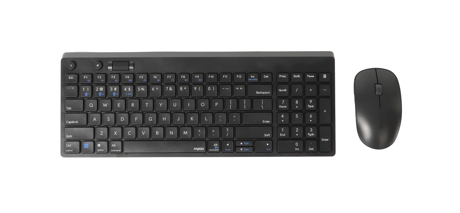 Rapoo 8050T+egér bluetooth Billentyűzet