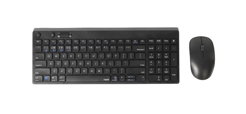 Rapoo 8050T+egér bluetooth Billentyűzet