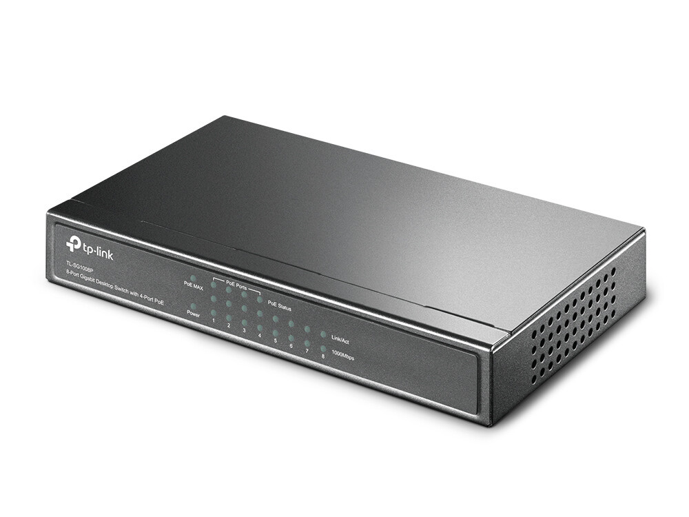 TP-Link TL-SG1008P 8 port Gig+4P Switch