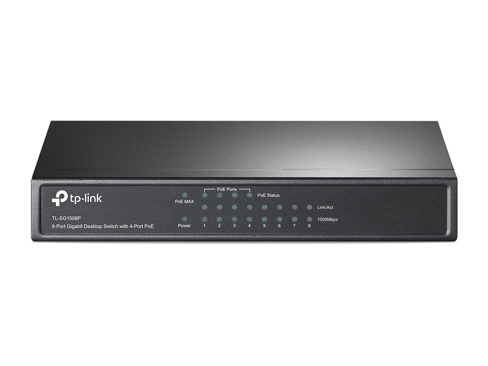 TP-Link TL-SG1008P 8 port Gig+4P Switch
