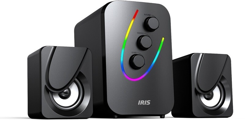 IRIS H-21 fekete USB hangfal