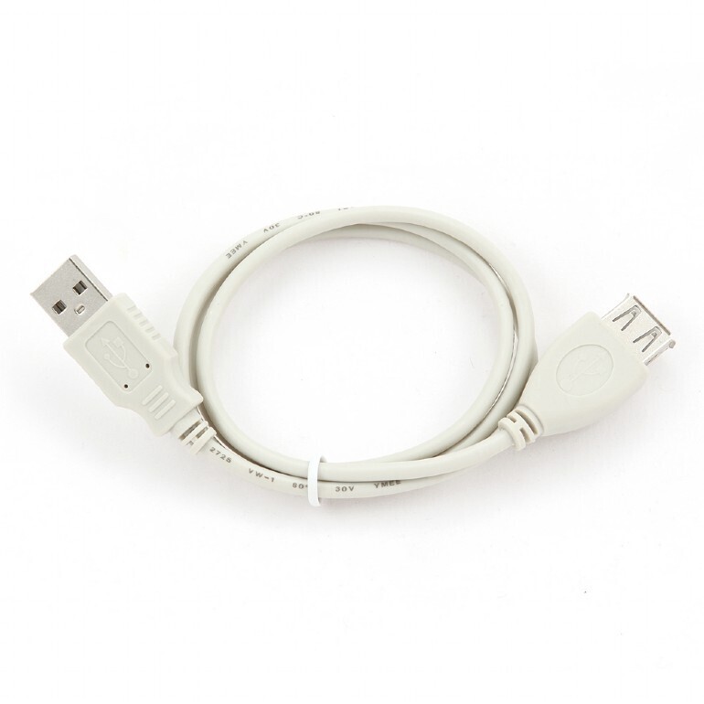 Gembird USB &quot;A&quot; hosszabbító 2.0 75cm Kábel