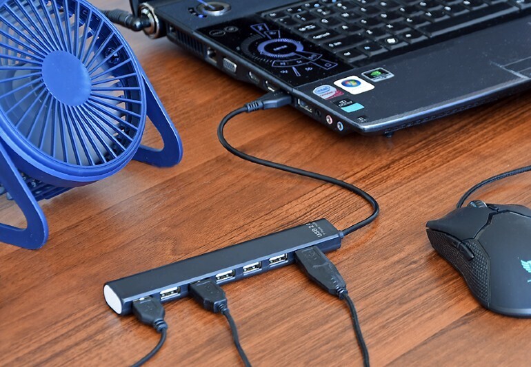 Gembird USB 2.0 HUB UHB-U2P7-04 7 port