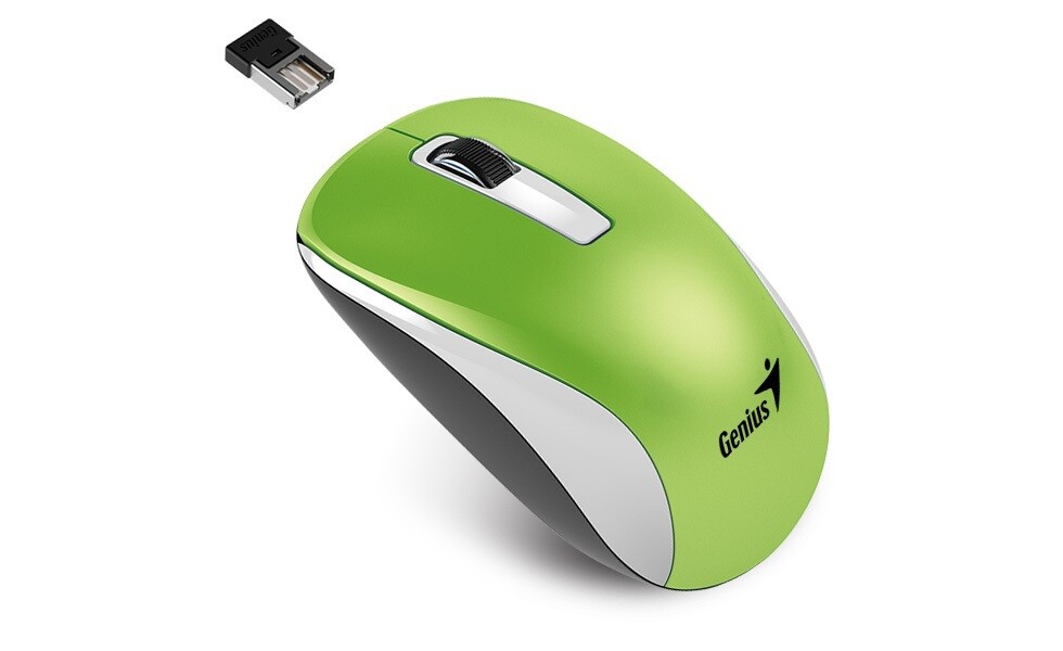 Genius NX-7010 vezeték nélküli zöld egér