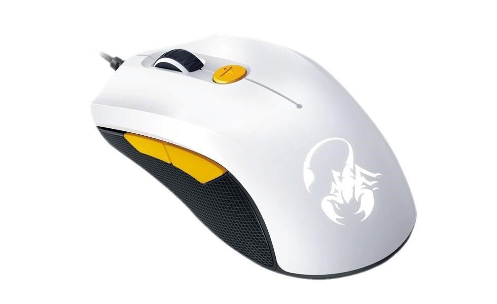 Genius Scorpion M6-600 fehér-narancs gamer egér