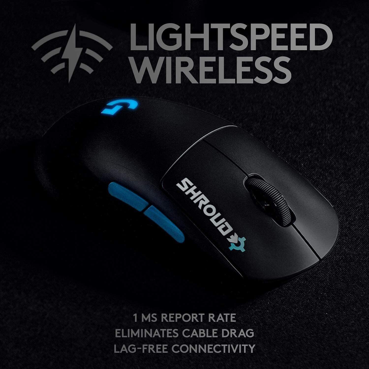 Logitech G Pro Shroud vezeték nélküli gamer egér