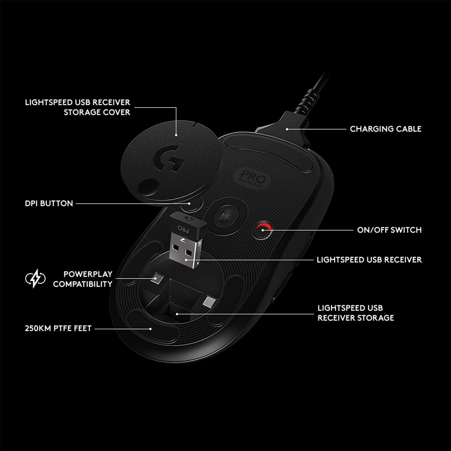 Logitech G Pro Shroud vezeték nélküli gamer egér