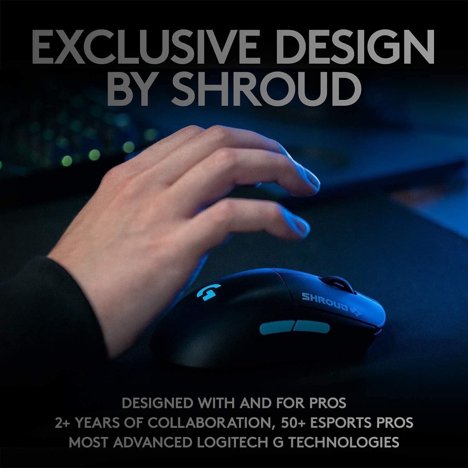 Logitech G Pro Shroud vezeték nélküli gamer egér