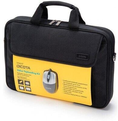 DICOTA D30805-V1 15,6" notebook táska-vezetékes egér szett
