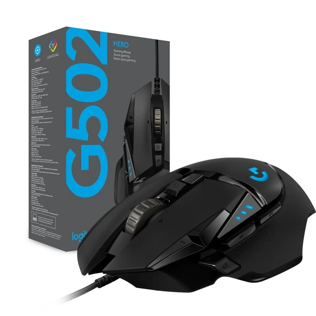 Logitech G502 HERO gamer egér