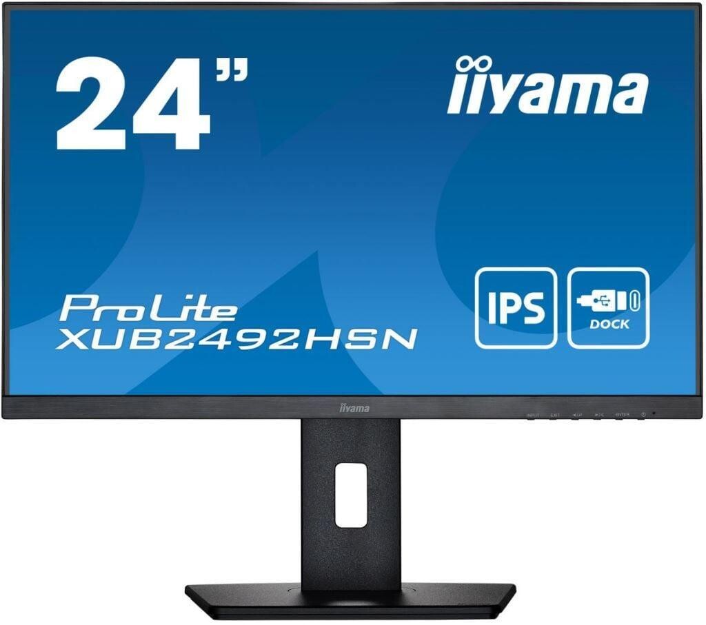 iiyama LED-Display XUB2492HSN-B5 - 61 cm (24") - 1920 x 1080 Full HD