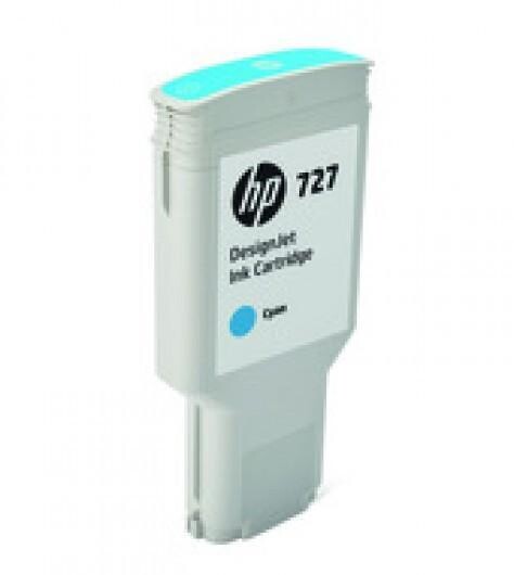 HP 727 - High Capacity - cyan - original - DesignJet - ink cartridge