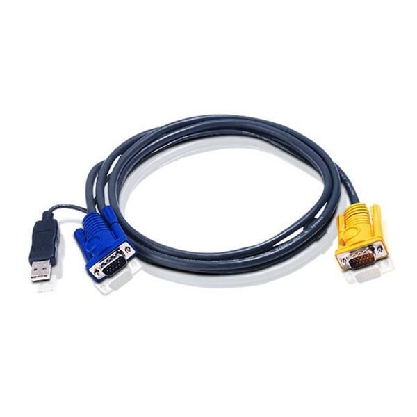 ATEN 2L-5202UP - keyboard / video / mouse (KVM) cable - 1.8 m