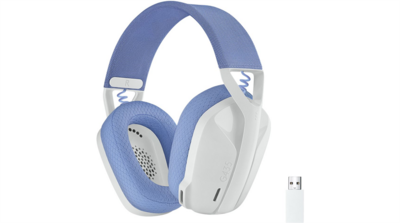 Logitech G435 Lightspeed wireless fehér gamer headset