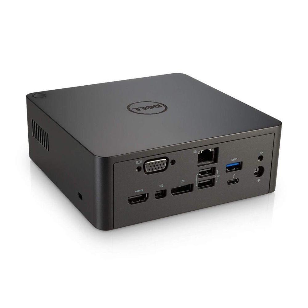 Dell Thunderbolt Dock TB16; bez adaptéra;3xUSB 3.0, 2xUSB 2.0, VGA, HDMI, DisplayPort, miniDisplayPort, ThuderBolt 3, RJ45