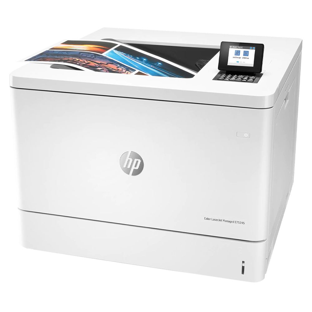 HP Color LaserJet Managed E75245dn; - 1536MB;JetDirect, Duplex, 3x paper tray