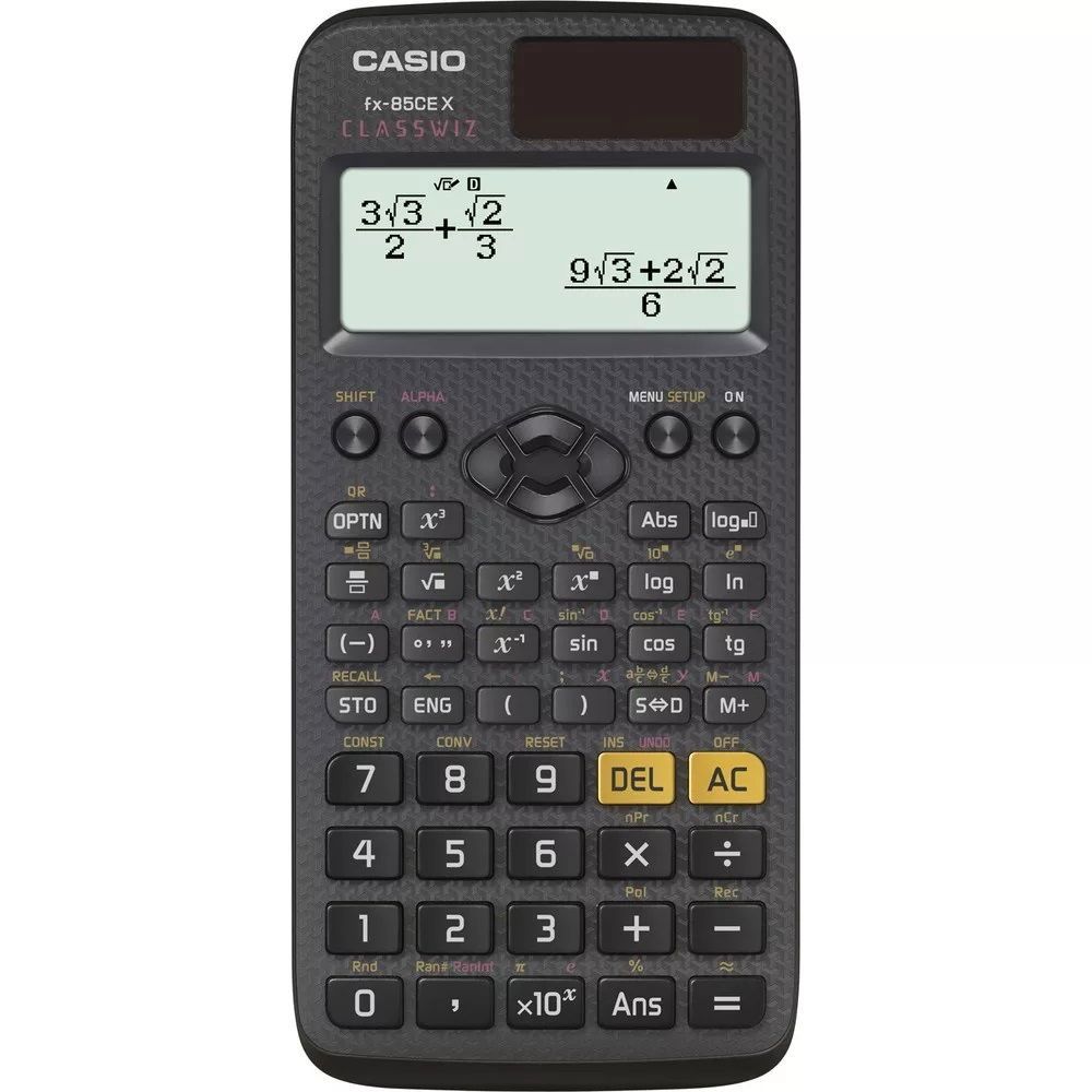 Casio FX-85CE X Tudományos Számológép Black