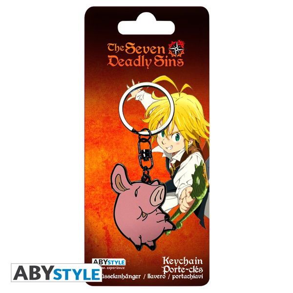 The Seven Deadly Sins &quot;Hawk&quot; fém kulcstartó