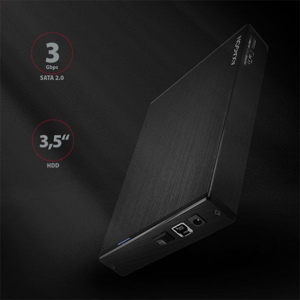 AXAGON EE35-XA3 3,5&quot; USB3.0 HDD SATA Aline Box Black