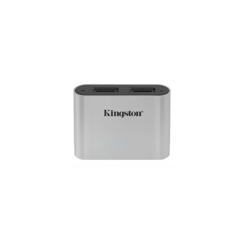 Kingston Workflow microSD USB 3.2 UHS-II Reader Silver