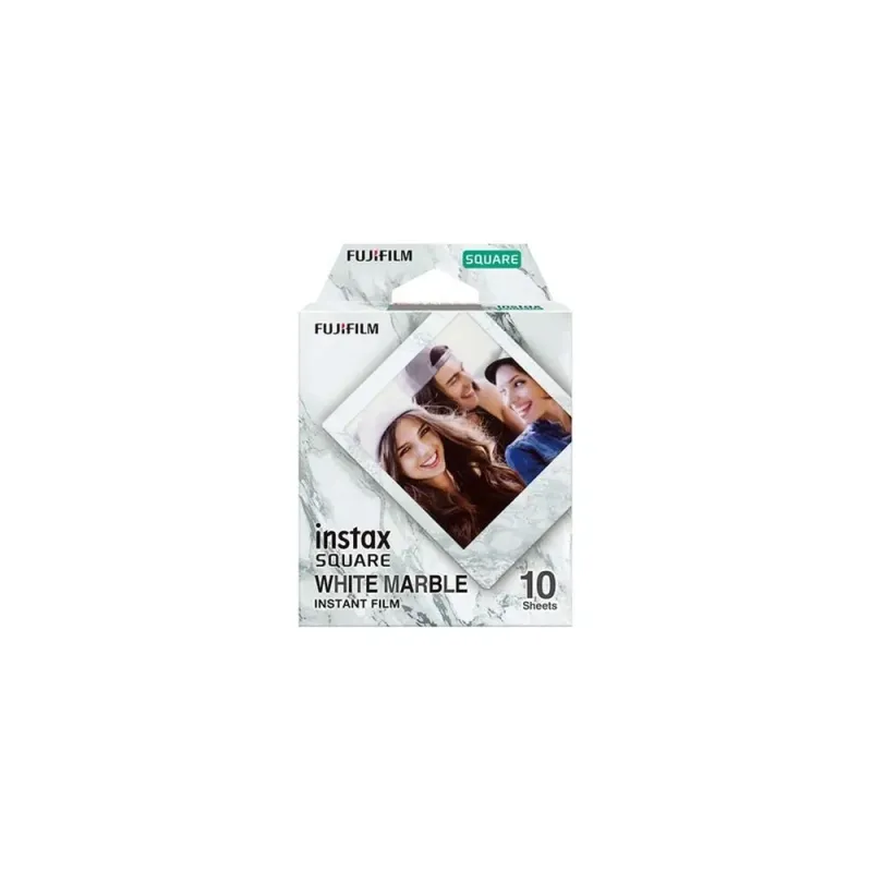 Fujifilm Instax Square Film White Marble (10lap)