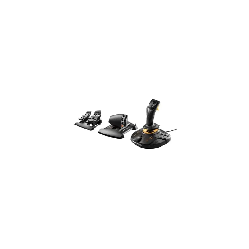 Thrustmaster T-16000M FCS Flight Pack USB Botkormány, Gázkar és Pedál Black